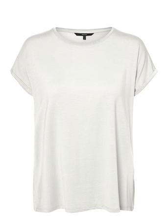 Vmava Plain Ss Top Ga Jrs Noos White Vero Moda