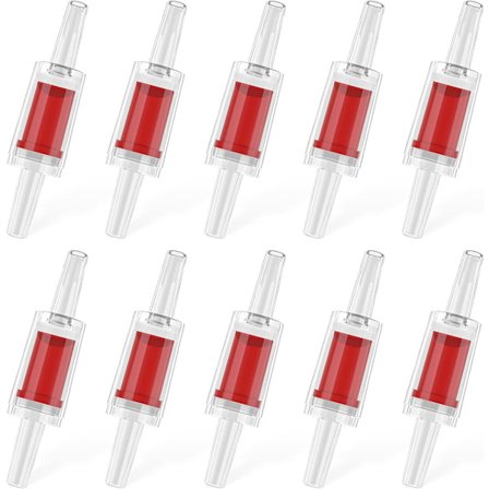 Tilbakeslagsventil for akvarie-luftpumpe, enveis tilbakeslagsventil 0,5 cm luft
