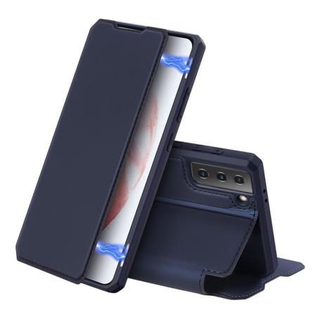 Samsung Galaxy S21 - Dux Ducis Skin X Shockproof Fodral - Blå Blue Blå