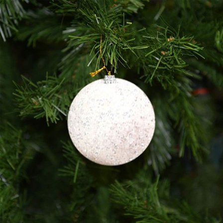 Julekuglepynt, juletræskugler til juletræer, bryllupsfest, feriepynt