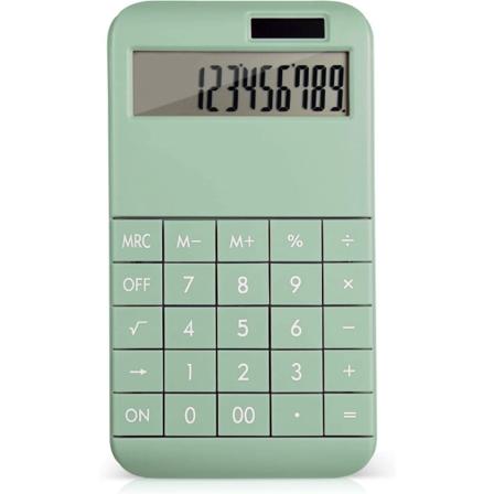 Peruslaskin 12-numeroinen pöytälaskin suurella LCD-näytöllä toimistoon, kouluun, kotiin ja yrityskäyttöön