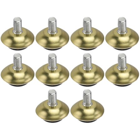 10 stk Møbelføtter M6 Justerbare M6 Møbelføtter M6 Møbelutjevningsbein For Lagringsstol