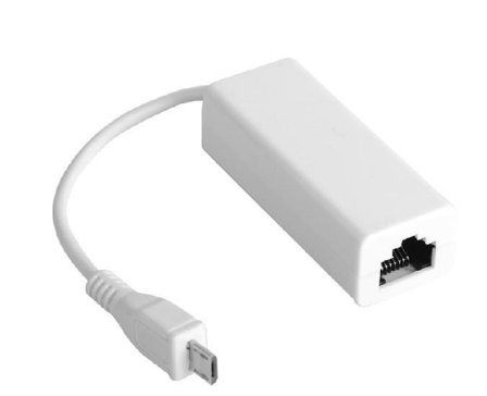 MicroConnect Nettverksadapter - USB 2.0 - 10/100 Ethernet - hvit