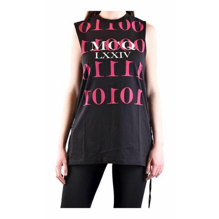 Alexander McQueen 449741Rh181000 T-Shirt Sort, Dame Toppe