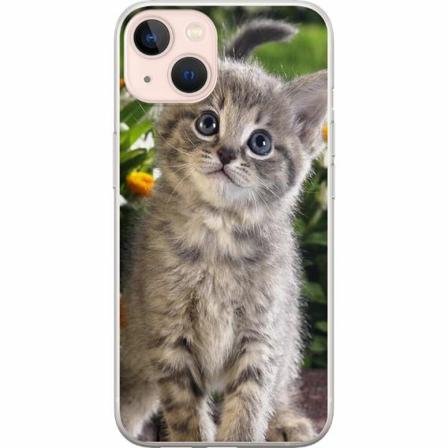 Apple Iphone 14 Genomskinligt Skal Cat