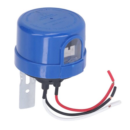 Fotocellesensor Gatelyskontroll IP65 Vanntett Høy Sensitivitet Utendørs Bryter 105305V