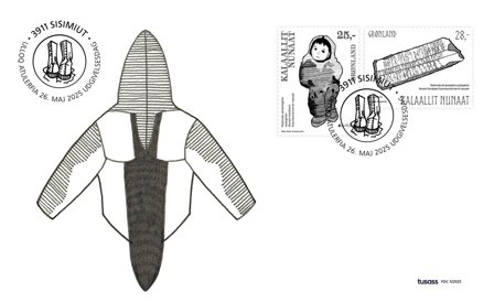 Grønland - EUROPA 2025 Nationale arkæologiske opdagelser - Førstedagskuvert