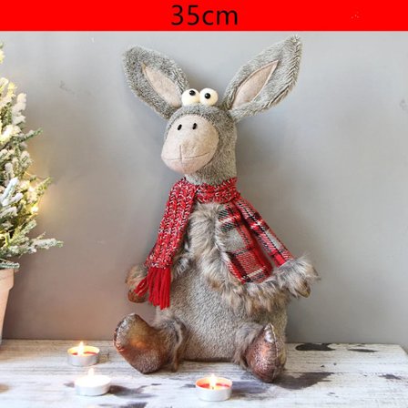 Jul Elg dukke figurer pynt jule gave til barn jule pynt