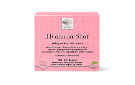 New Nordic Skin Care Hyaluron Shot 30 shots, Helse & Madvarer, Hud, Hår & Negle, Kosttilskud Til Huden