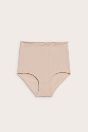 Kappahl | Majtki biodrówki modelujące Jasnoróżowy 2XL | Jasnoróżowy