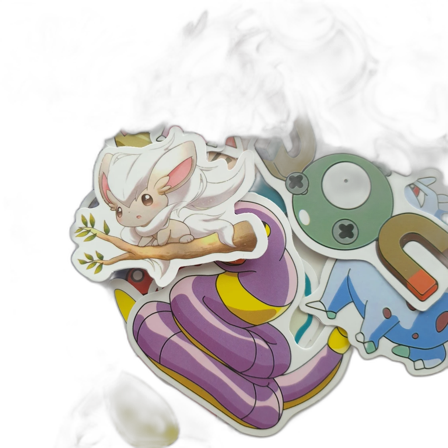 20st pocket monster klistermärken/stickers