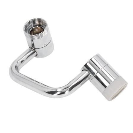 Kranforlenger - SALALIS - Roterende anti-sprut - 1080 grader - Vannbesparende - Kobber og ABS