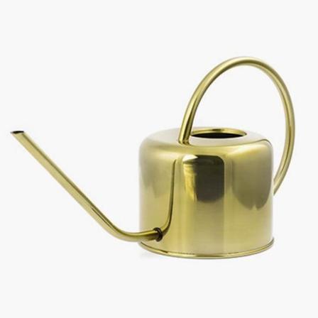 Vintage puutarhakastelukannu kultaista messinkiä - KIKKERLAND - Vintage malli - 32 x 19 x 12,7 cm - elegantti tyyli gyllene