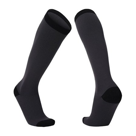 Ny stil stramme strømpebukser kompressionsstrømper til mænd og kvinder grå KLB