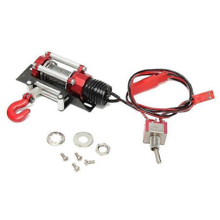 Blå Elektrisk Spil Fjernstyret Bæltekøretøj Med Rebkrog