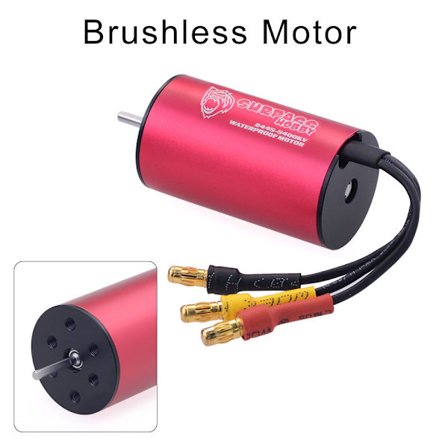 SURPASS HOBBY Vattentät 2445 2,3mm borstlös motor