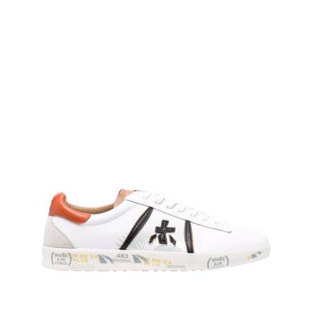 Premiata, Andy Low-Top Sneakers Wit, Heren, Maat:40 EU,Polyamide