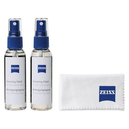 Zeiss Reinigungsspray 2 x 60 ml + Mikrofasertuch 2390-368 Kamerarengöringsset