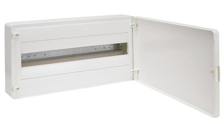 Hager VS122PS Kapsling med dør, utvendig montering, Elfordeling & strømforsyning