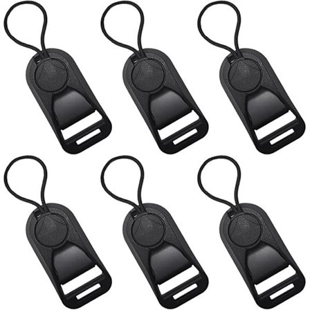 6 stykker kamerareimadapter, kamera hurtigkoblingsbelte, kamerareim opplåsingsadapter, bakre kamera hurtigkoblingsklemme for hurtiglås