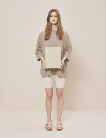 Moonchild Yoga Wear Moonchild Foam Block - Cream - ONE SIZE