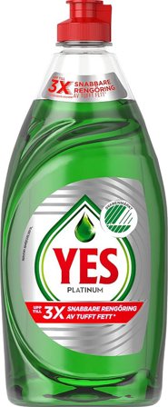 YES Handdiskmedel Platinum Orginal 520ml - Lyreco - Städ och hygien - Diskrengöring - Handdiskmedel