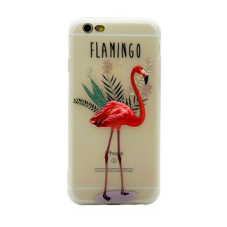 Skal i Retrodesign (Flamingo) till iPhone 6/6S Plus
