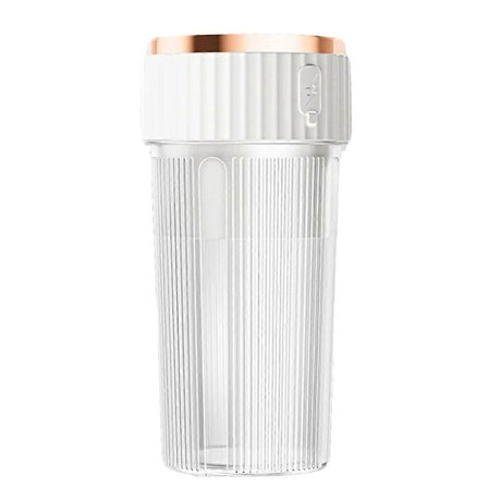 Trådløs Bærbar Frugtmixer Juice Blender Juicemaskine USB-opladning Bærbar Håndholdt Juicer Hvid_tfrf
