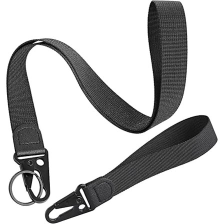 Pieces Nøglesnorsnøglekæde, Nøglesnor Nøgle Nøglesnor Hals Badge Holder Nøglesnor Håndledsnøglesnore og Halsrem med Fast Spænde, Nøglesnor Badge 