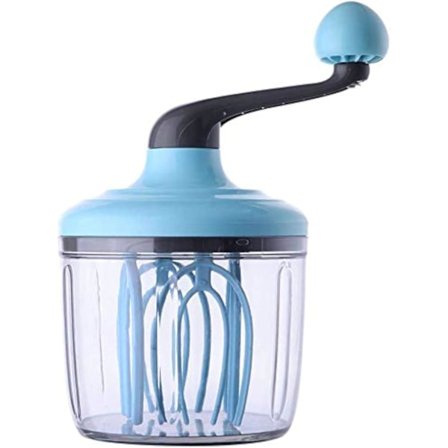 3-i-1 Æggepisker og Separator - Håndholdt Piskeris med Blommeseparator til Bagning, Madlavning & Lattes