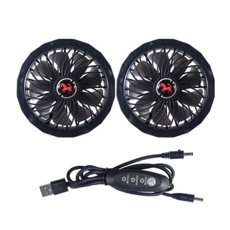 Klimaanlegg vifte Herre Utendørs Sommer jakke USB Elektrisk vifte