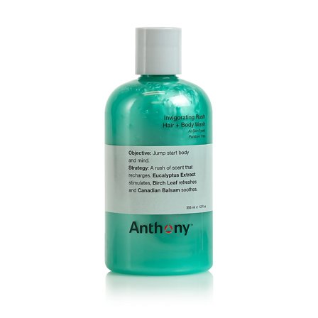 Anthony Logistics Invigorating Rush Hair + Body Wash 355 ml, Skincare, Kropspleje, Bodyshampoo