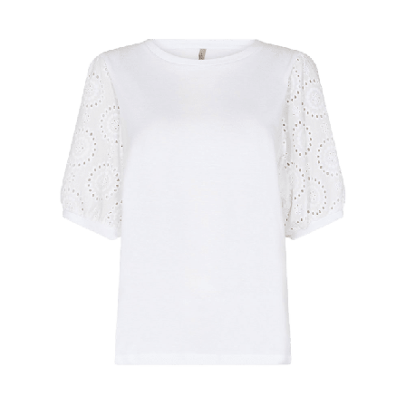 Soyaconcept Sc-Loraine 1 T-Shirt T-shirts & toppar Dam Vit XS