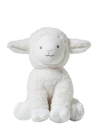 Edmond, The Sheep 25 Cm Soft-Toy Toys Soft Toys Stuffed Animals Hvit Tartine Et Chocolat