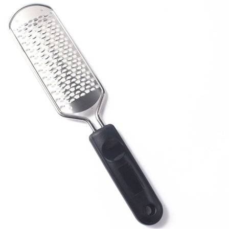 Kraftig fotfil i rustfritt stål