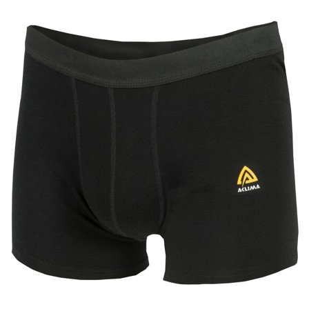 Aclima Warmwool Shorts Man Men undergarment Black L