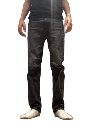 Svarta jeans Clark Regular fit 29/30