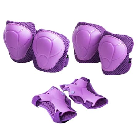 Beskyttelsessett for barn, knebeskyttere for barn 3-14 år, småbarnskne