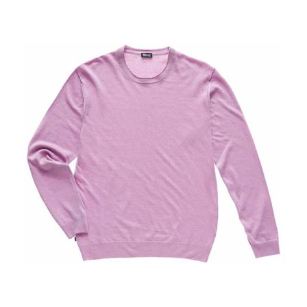 Blauer, Round-neck Knitwear Fioletowy, Mężczyzna, Rozmiar: L