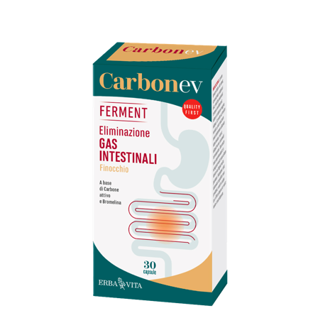 Erba Vita Carbon Ev Ferment 30 Capsule