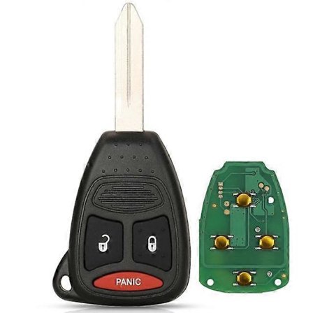 BEST KEY Fjernkontroll Bilnøkkel For Dodge RAM JEEP Commander Compass Grand Cherokee Liberty Wrangler Chrysler KOBDT04A ID46 315/433 Mhz