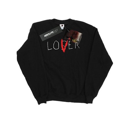It Mens Loser Lover Sweatshirt S Svart