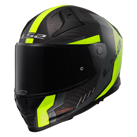 Integrální Helma LS2 FF811 Vector II C Grid Matná Hi-Vis Žlutá M