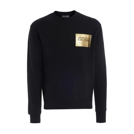 Versace Jeans Couture Sweatshirts ; Hoodies , Zwart , Heren , Maat: L