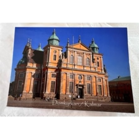 Sverige Souvenir Vykort Kalmar Domkyrkan