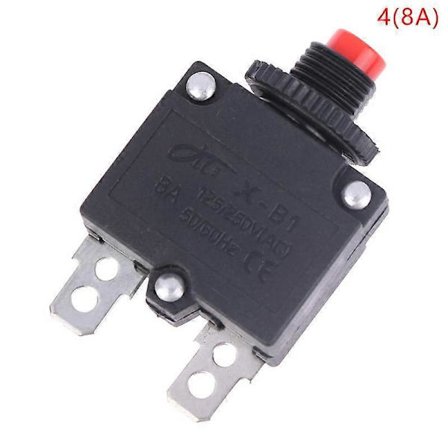 5A 6A 8A 10A 15A 20A Termisk Afbryder Strømafbryder Overbelastningsbeskytter Sikring