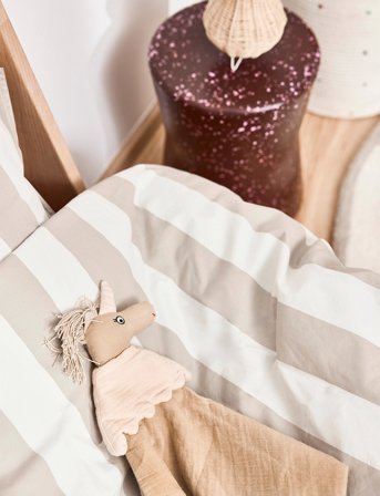 OYOY MINI Ummi Cuddle Cloth - Beige - 36X38X2CM x 36