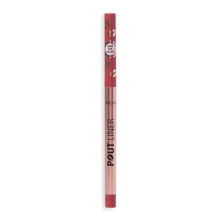 Revolution Pout Liner Plumping Lip Liner Burnt Cherry Red, Makeup, Læber, Lipliner