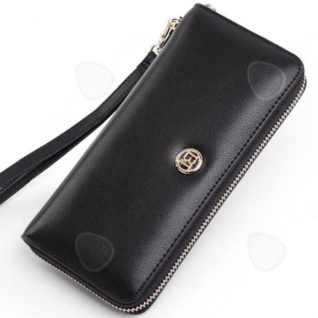 CONFO Dame Lang Pung Sektion Kvinder Mobiltelefon Pung Retro Pung Med Lynlås