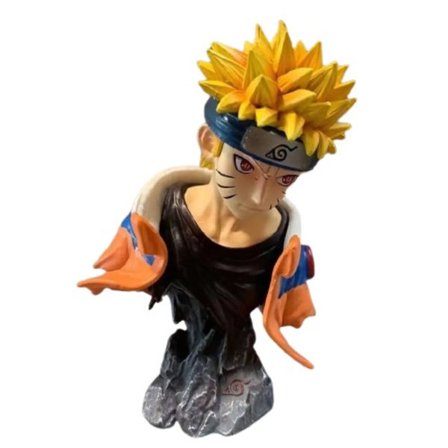 Anime Mini Naruto Uzumaki Naruto Barndomsbyste Statue Anime Action Figur Statue Action Figur